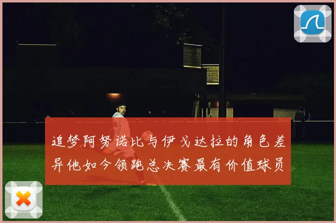 追梦阿努诺比与伊戈达拉的角色差异他如今领跑总决赛最有价值球员